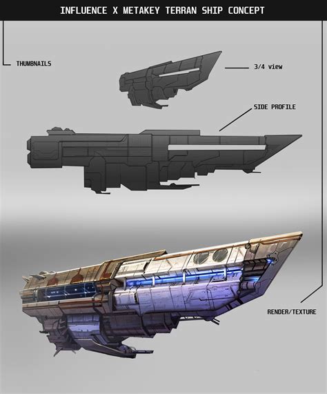 ArtStation - Sci Fi Ship Concept Art