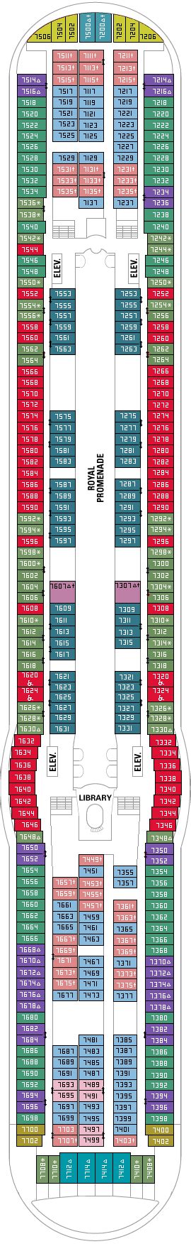 Independence Of The Seas Deck Plans - Royal Caribbean International ...