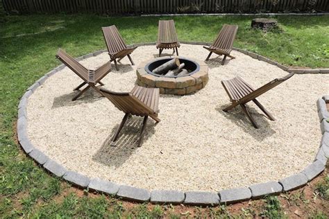 How to Build a DIY Fire Pit With a Seating Area | Fire pit seating area ...