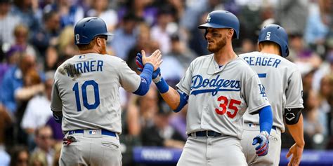 Cody Bellinger, Dodgers homers