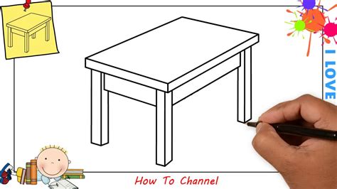 Table Drawing Images For Kids : Drawing tutorials for kids and beginners.