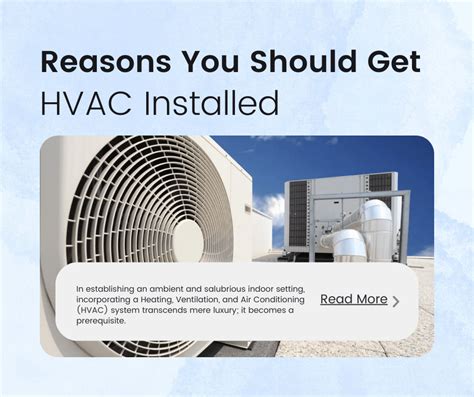 Reasons You Should Get HVAC Installed