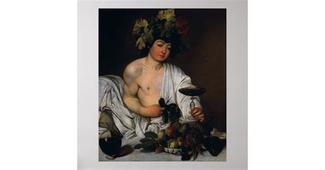 Bacchus by Caravaggio - Poster | Zazzle