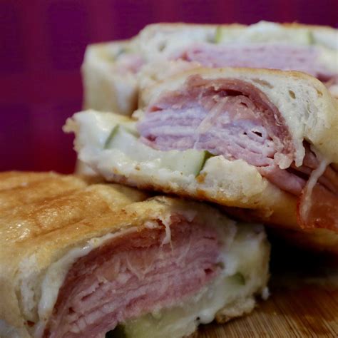 Cheesy Ham & Pickle Sandwich • Turano Baking Co