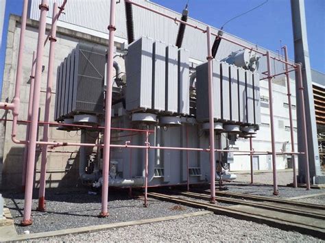 29 MVA transformer of Termopernambuco Thermal Power Plant. | Download ...