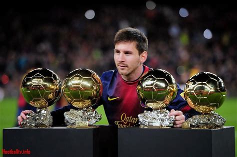 Messi With Ballon D'Or Wallpapers - Wallpaper Cave