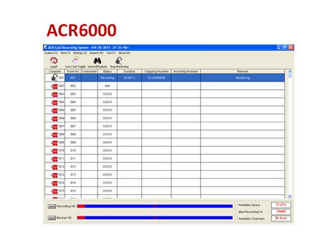 Telephone Voice Recording System – ACR6000 - FJT Communications Systems