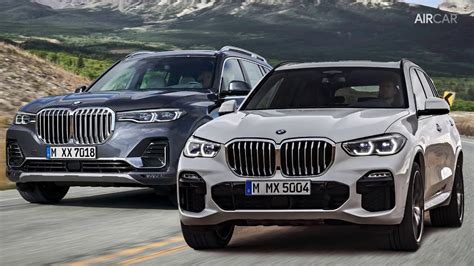 2019 BMW X7 Vs X5 Design & Dimensions Comparison - YouTube