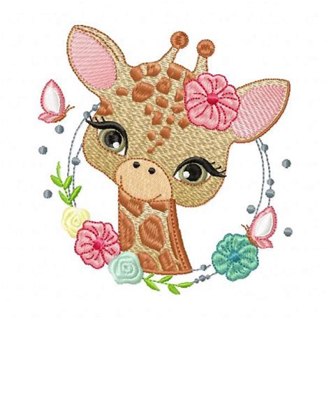 Animals Embroidery Designs Machine Embroidery Pattern - Etsy