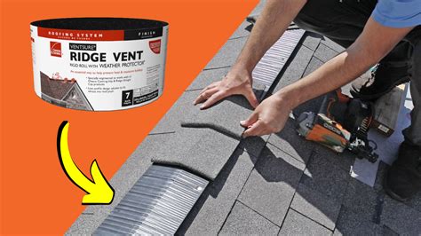 Installing a Ridge Vent on a Shingle Roof - Roof Repair Specialist