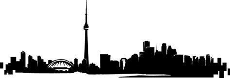 Toronto Skyline Drawing | Free download on ClipArtMag