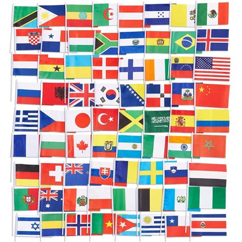 Individual Country Flags Of The World