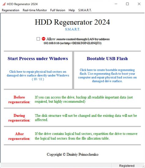 HDD Regenerator 2024 v20.24.0.0 Full + Patch – Pirate4All