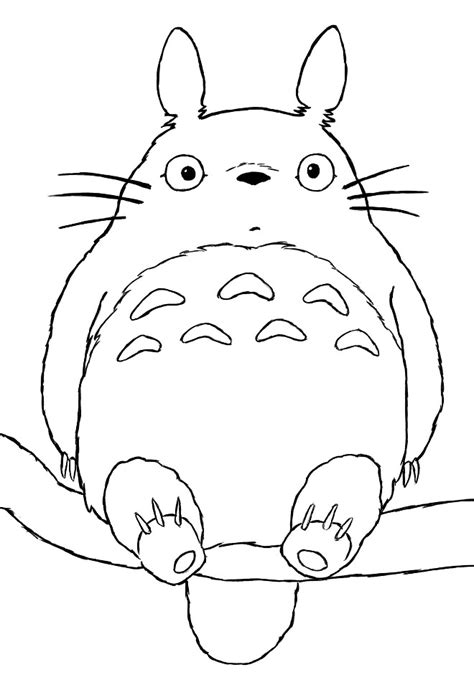 Totoro Coloring Pages - GetColoringPages.com