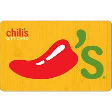 Chili's gift card balance