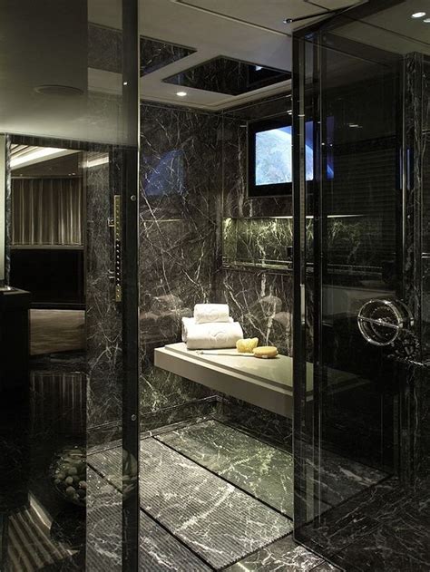 43 Beautiful Black Marble Bathroom Design To Looks Classy - Home Design ...