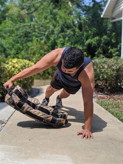 The Beginner Full-Body Sandbag Workout Routine - The Modest Man