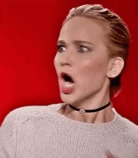 Shocked Jennifer Lawrence GIF - Shocked JenniferLawrence - Discover ...