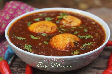 Spicy Egg Masala - Recipe Book