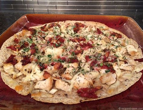 Chicken & Cheese Pizza – Recipes by Jenn