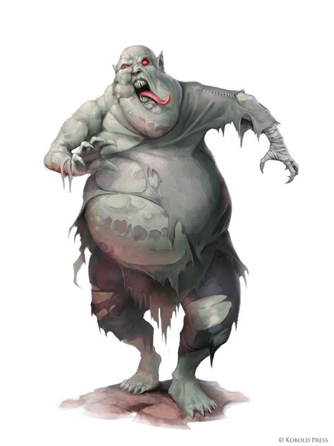 Bloated Ghoul by WillOBrien on DeviantArt in 2021 | Fantasy monster ...