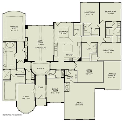 MARLEY, 125 | Drees Homes Interactive Floor Plans | Custom Homes ...