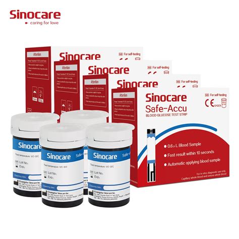 Sinocare Blood Glucose Meter Portable Best Glucometer Kit Smart ...