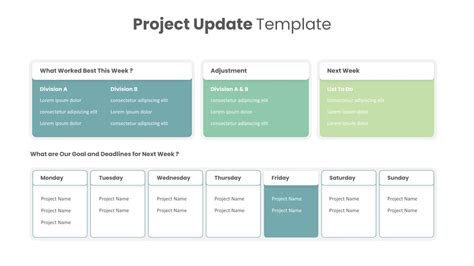 Project Status Update Slides - SlideKit