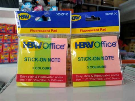 HBW Sticky Note ( all sizes available) | Lazada PH