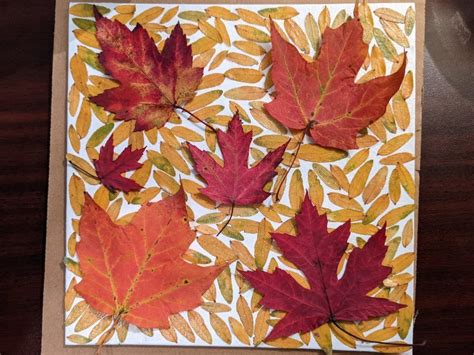 Glue the Fall to Your Wall: How to Make a Fall Leaf Collage | Looking ...