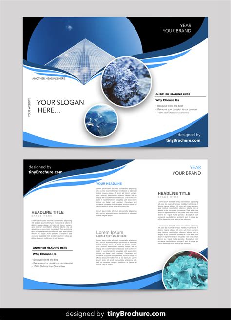 Editable Brochure Template Word Free Download | Free brochure template ...