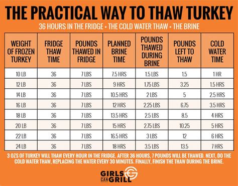 How to Quickly Thaw a Turkey Safely - Girls Can Grill