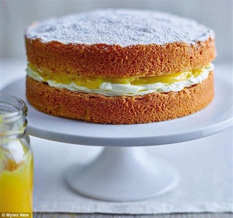 easy lemon curd cake recipe