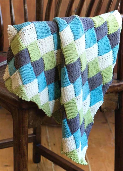 6 Loom Knitting Baby Blanket Patterns - The Funky Stitch