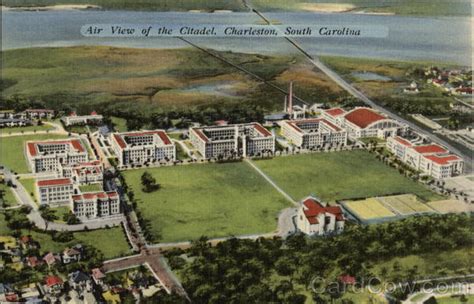 Air View of the Citadel Charleston, SC