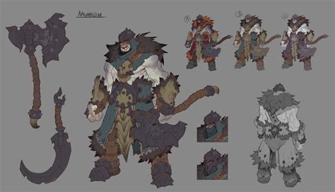 ArtStation - Nephilim Concepts, Baldi Konijn Fantasy Character Design ...