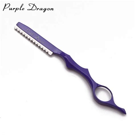 Purple Dragon Professional Sharp Barber Razor Beard Hair Razors Cut ...