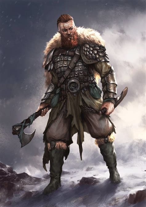 Plutus Skirjin - Son of the Jarl of Maerin | 新世界, キャラクターデザイン, 戦士