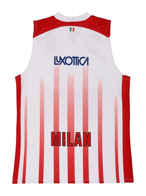 Olimpia Milano 2017-2018 Euroleague Home Jersey