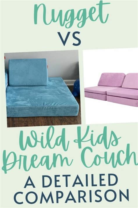 Nugget Comfort vs Wild Kids Dream Couch - Celebrating with kids