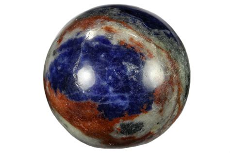 1.2" Polished Sodalite Sphere For Sale - FossilEra.com