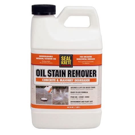 Seal-Krete 64-oz. Oil Stain Remover-141064 - The Home Depot