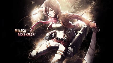 Attack On Titan Mikasa Wallpapers - Top Free Attack On Titan Mikasa ...