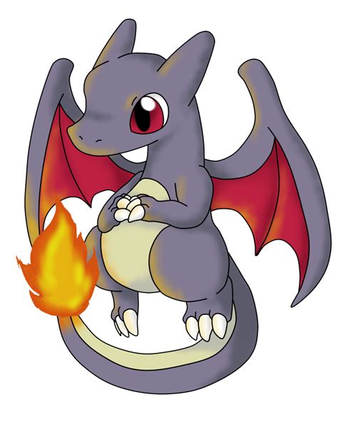 Chibi Shiny Charizard | Pokémon | Dessin pokemon, Coloriage pokemon ...