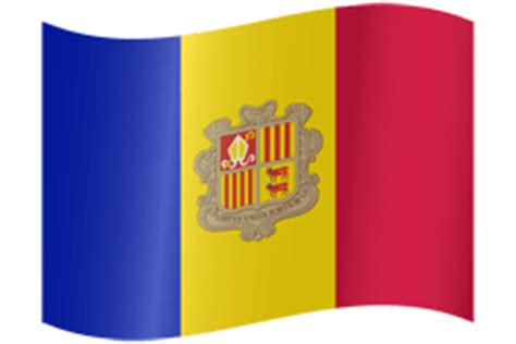 Andorra flag emoji - country flags