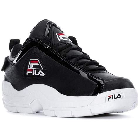 FILA - Fila Men's Grant Hill 2 Low Shoes (8, Black/White/Fila Red ...