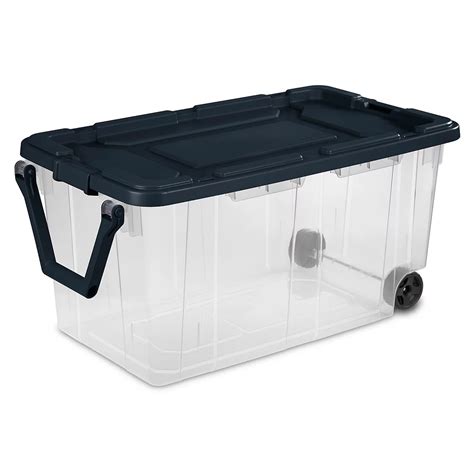 Home Depot Storage Bins With Wheels - Depot Bins Hdx | Bodksawasusa