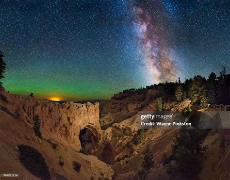 Natural Bridge At Night High-Res Stock Photo - Getty Images