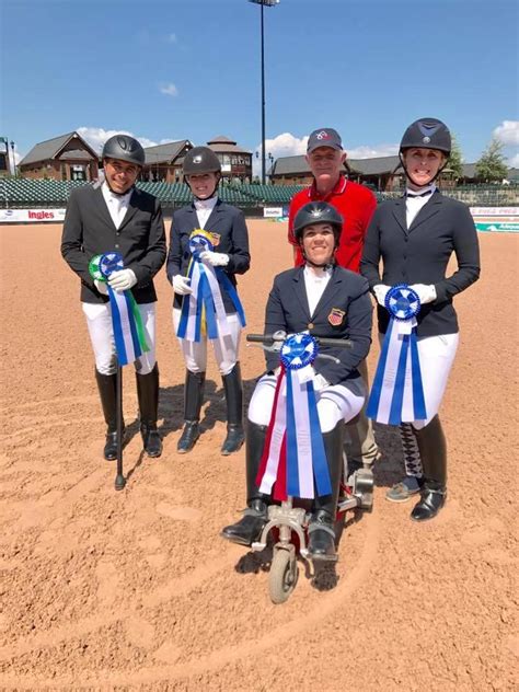 The Deloitte U.S. Para-Equestrian Dressage Team Wins Title at the 2017 ...