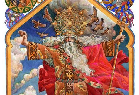 Svarog, God of the Sky in Slavic Mythology